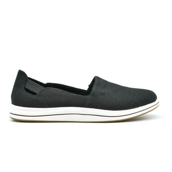 Clarks Cloudsteppers Breeze Step II Slip On Comfort Shoes Womens size 8 Black - Picture 10 of 10